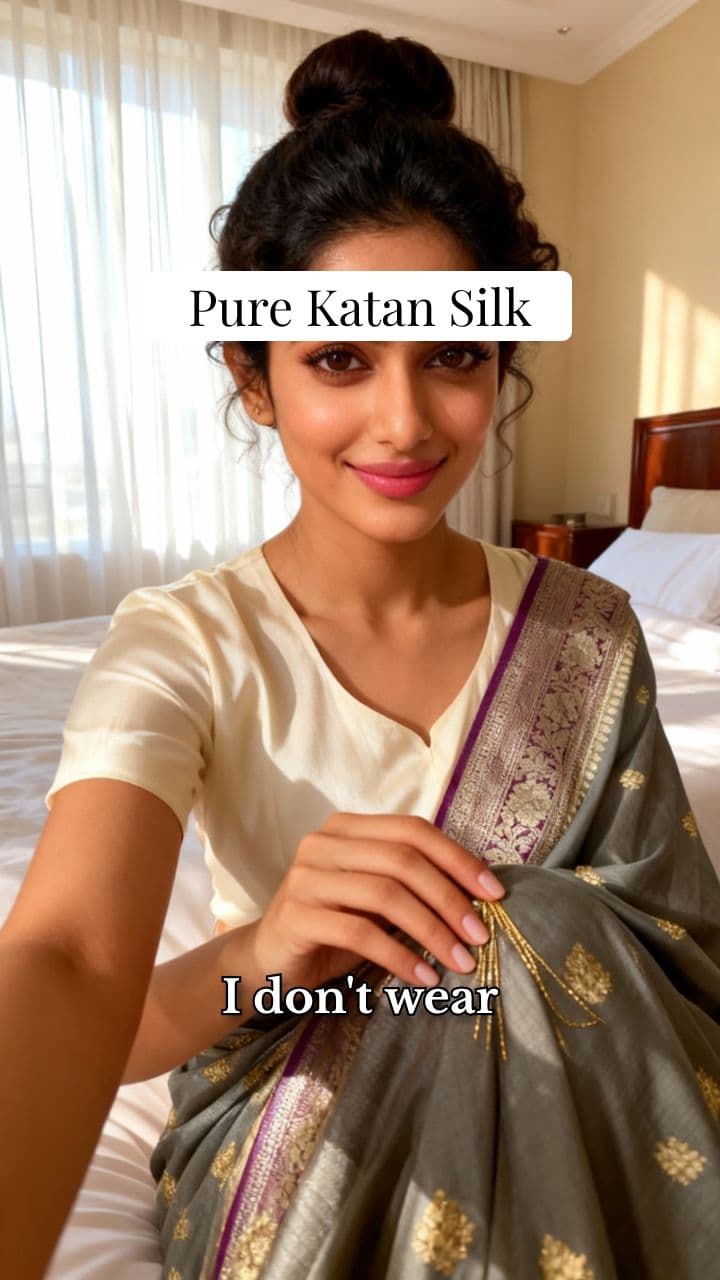 Luxury Heirloom Saree UGC Ad