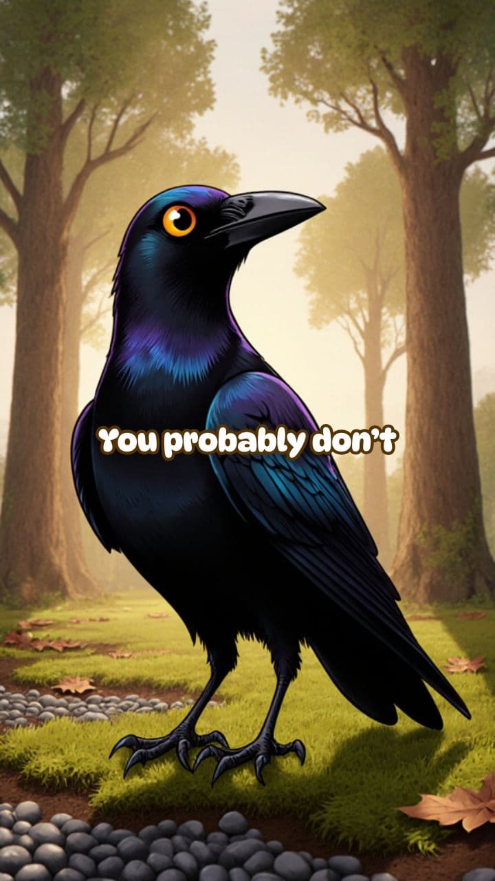 Crows' Unique Displays to Impress Rivals