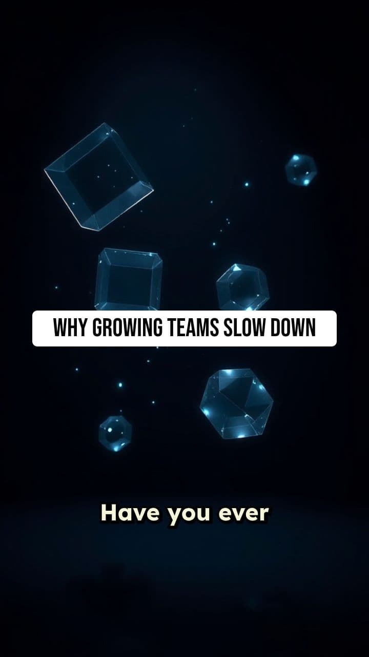 The Scaling Paradox: Why Teams Slow Down