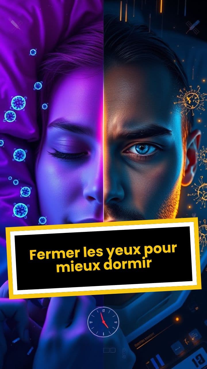 Fermer les yeux pour mieux dormir