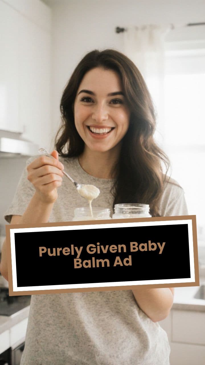 Purely Given Baby Balm Ad