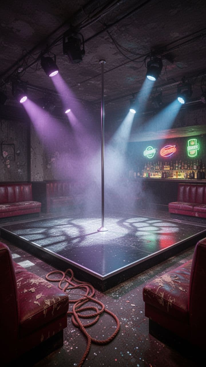 Stripper in a Stripper Bar