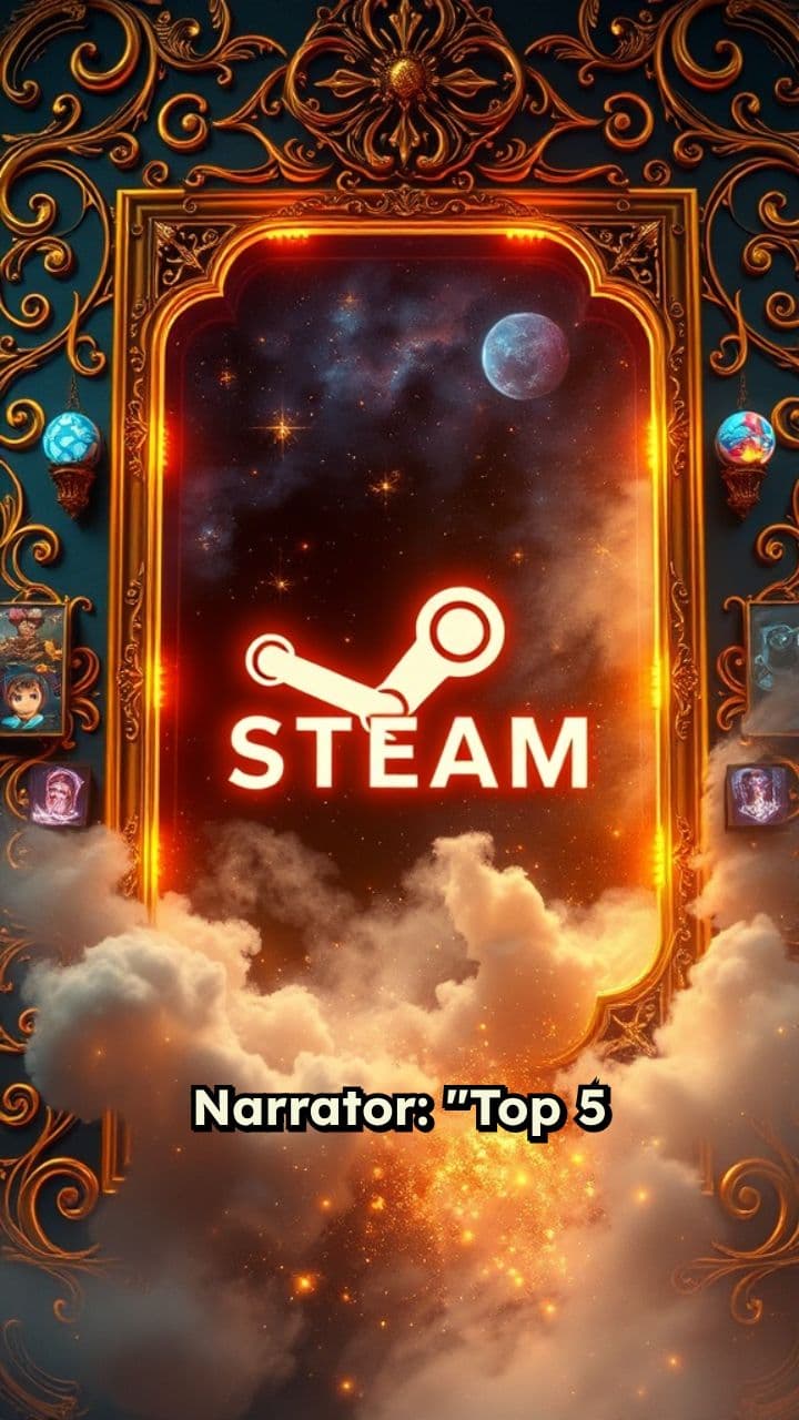 Top 5 Steam Games by Players Today
