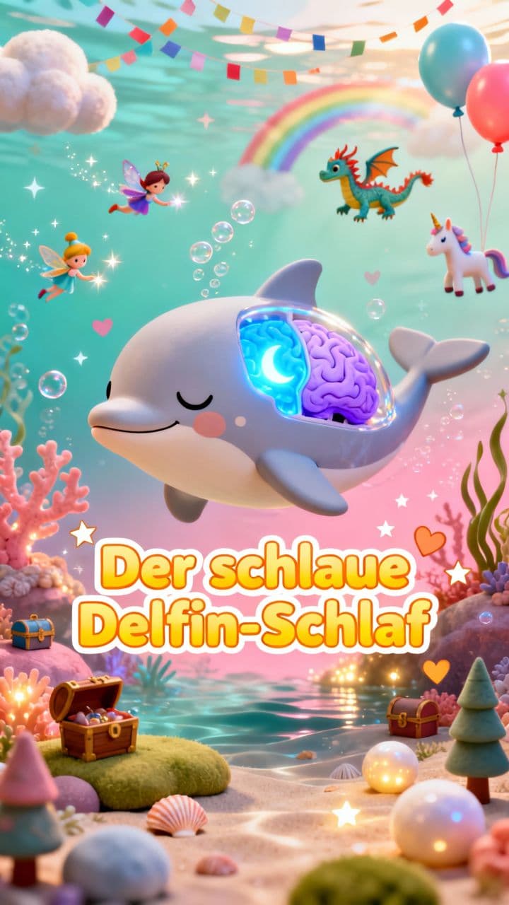 Der schlaue Delfin-Schlaf
