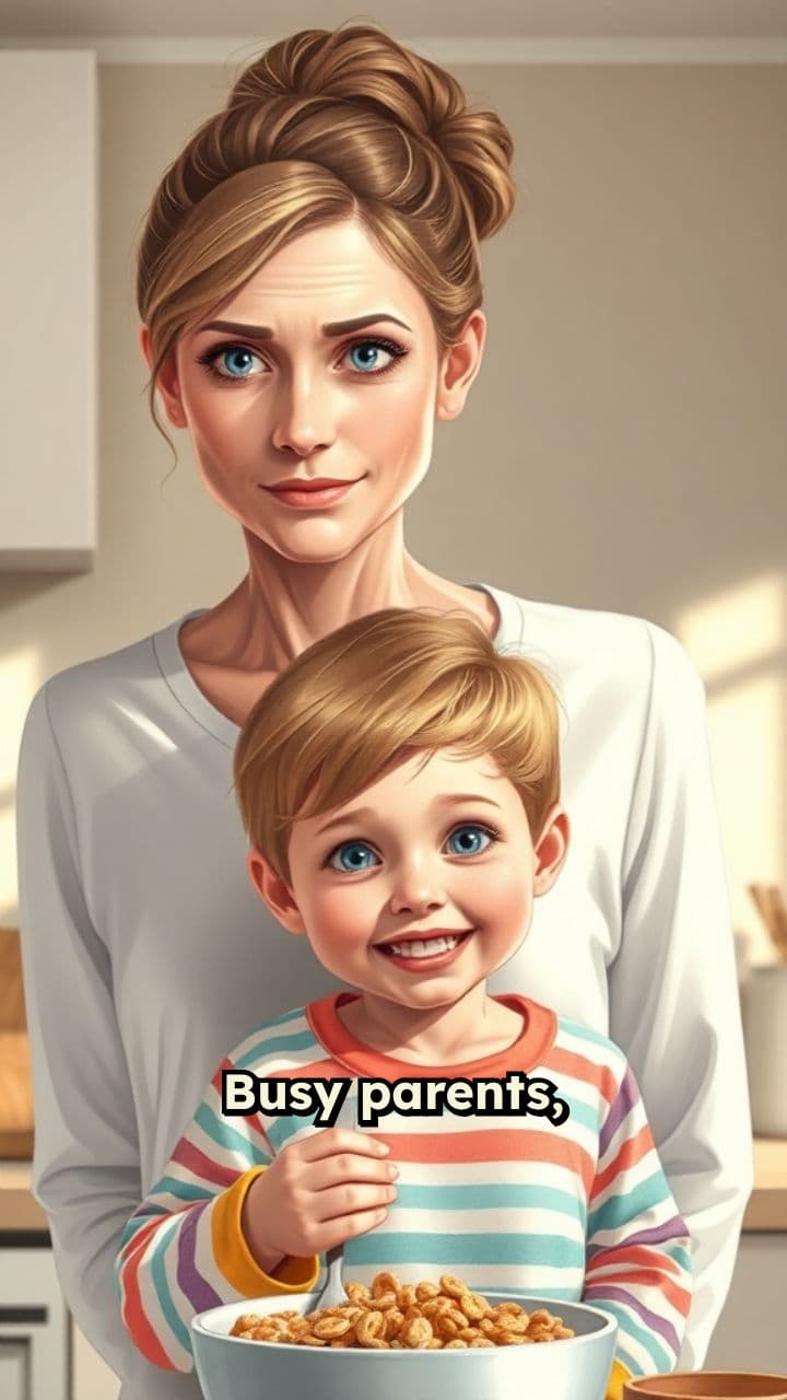 Café da Manhã Rápido e Nutritivo para Crianças