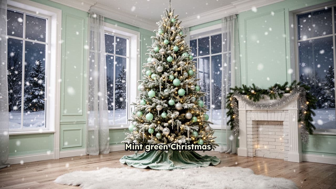 Mint Green Holiday Animation Opening