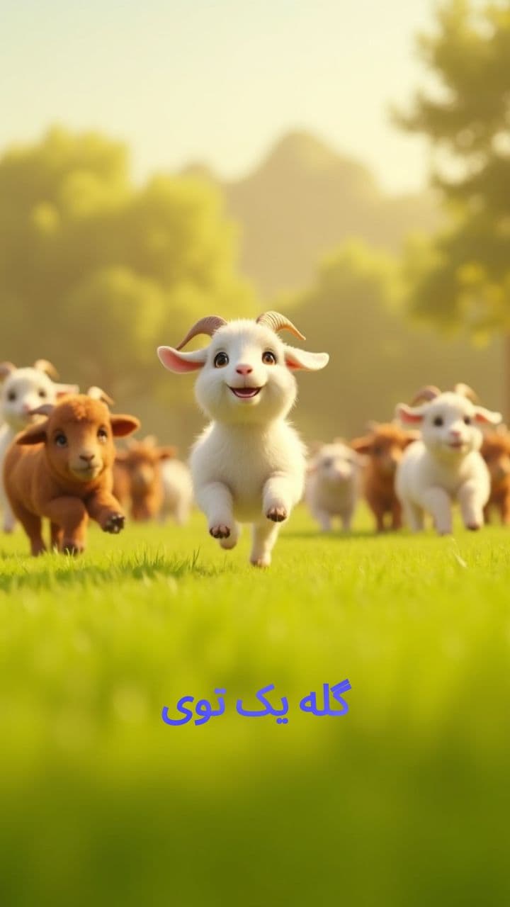 قصه بزغاله خجالتی