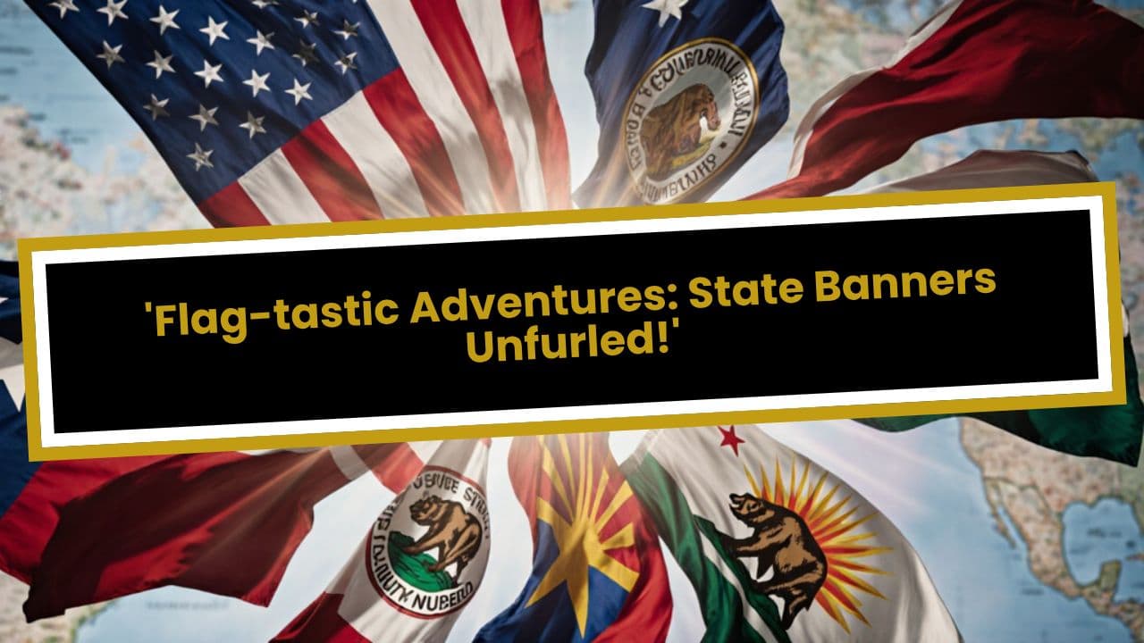 'Flag-tastic Adventures: State Banners Unfurled!'