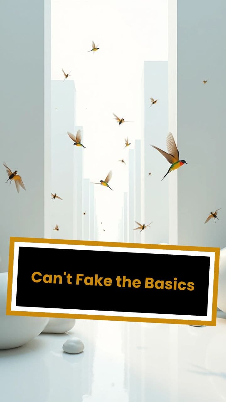 Can't Fake the Basics