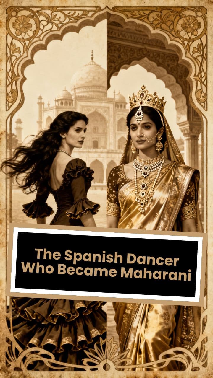 The Spanish Dancer Who Became Maharani
