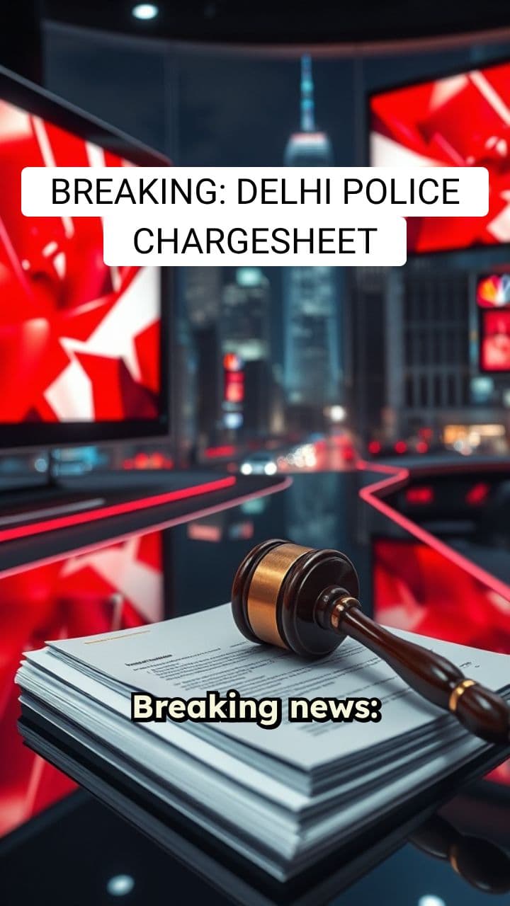 Delhi Police Files Chargesheet in CM Attack Case