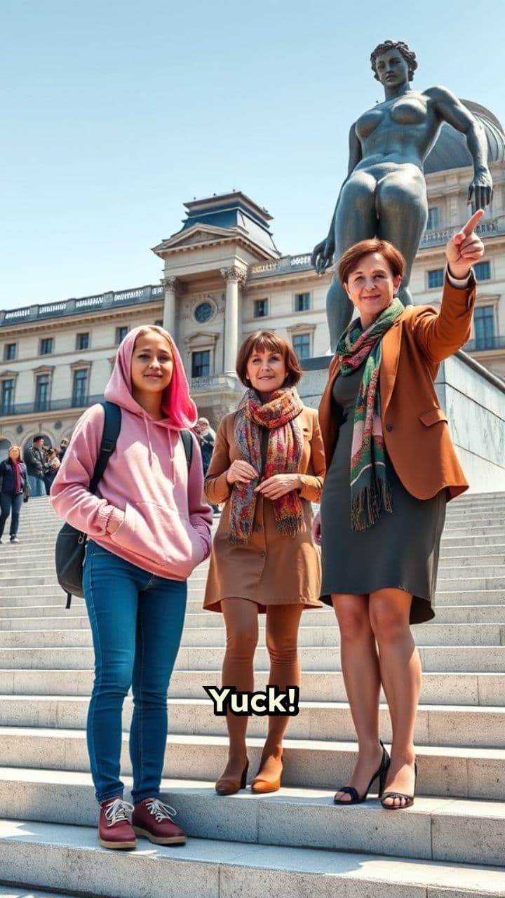 Louvre's Naked Truth