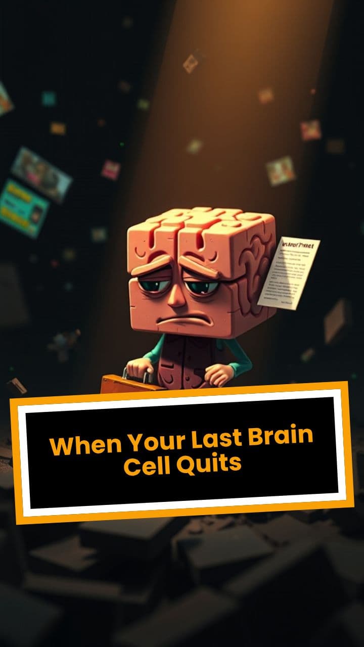 When Your Last Brain Cell Quits