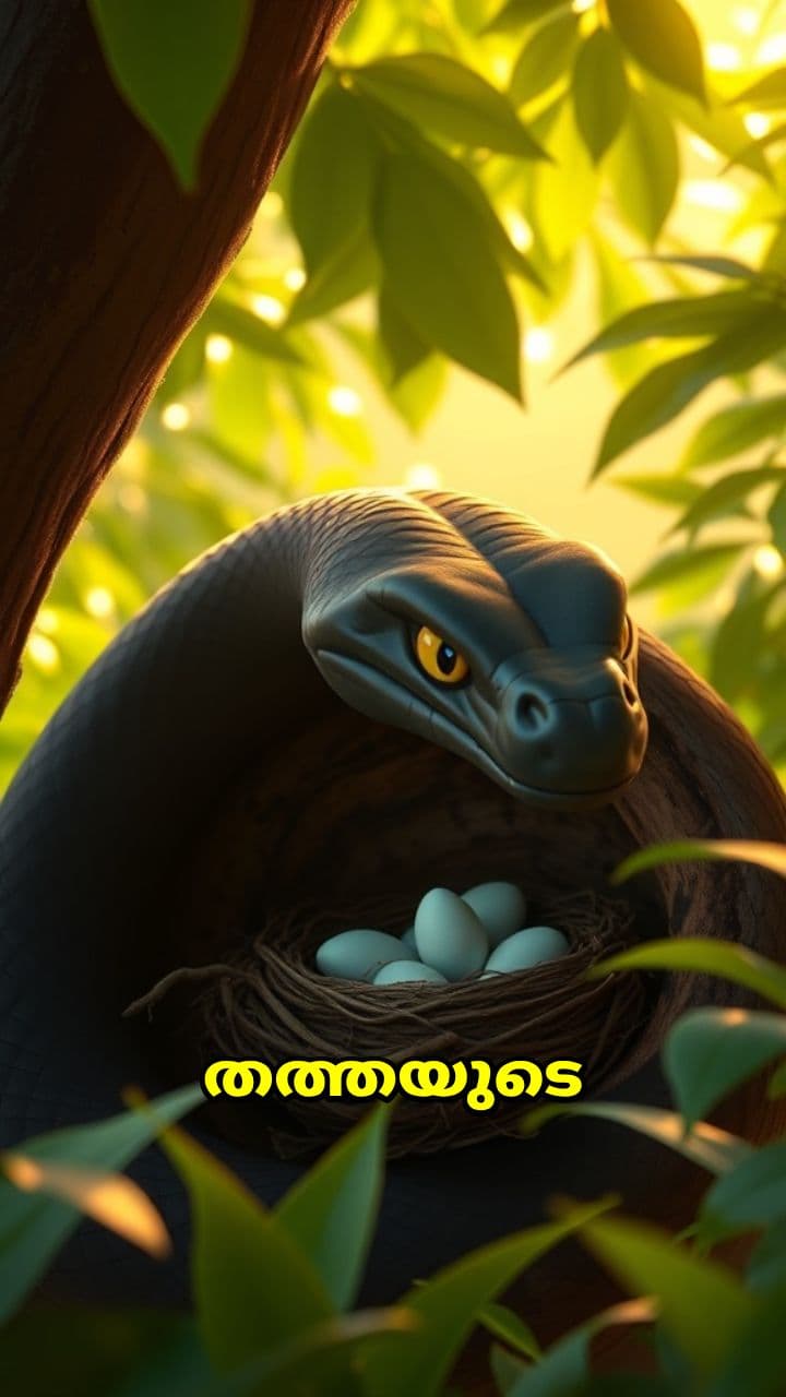 തത്തയും പാമ്പും: രക്ഷയുടെ കഥ