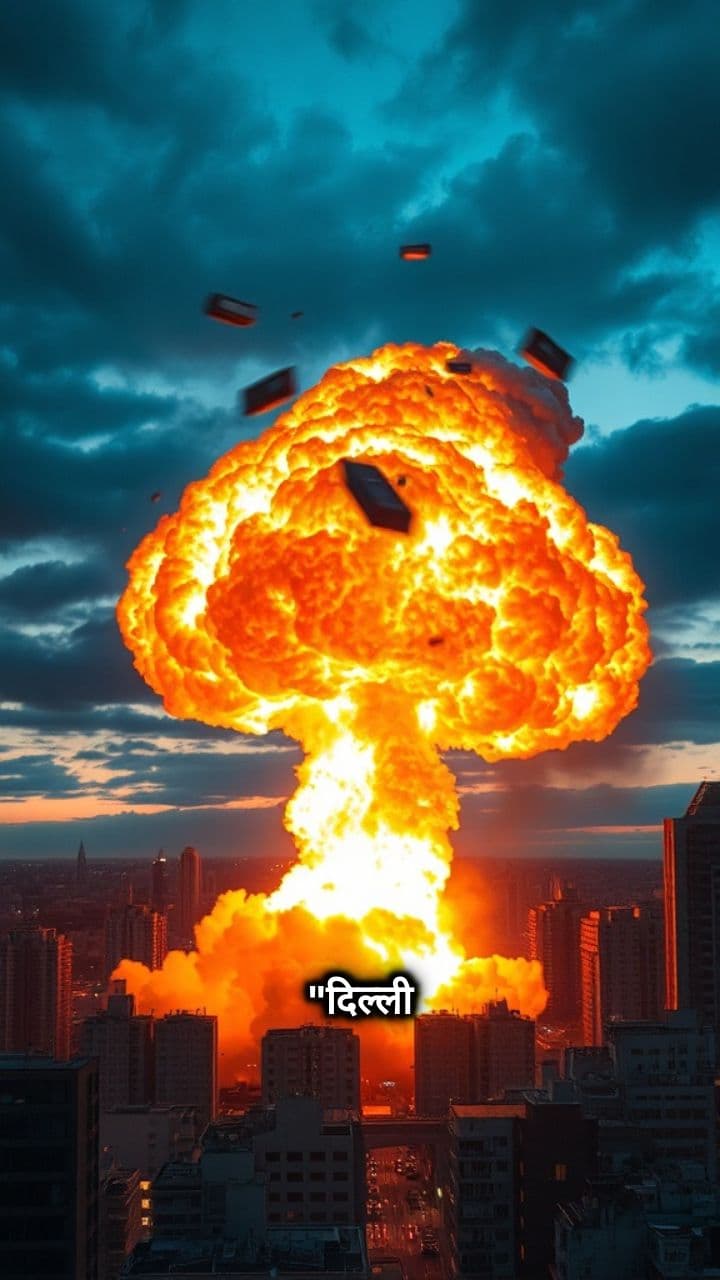 दिल्ली में ज़बरदस्त धमाका, 13 मृतक