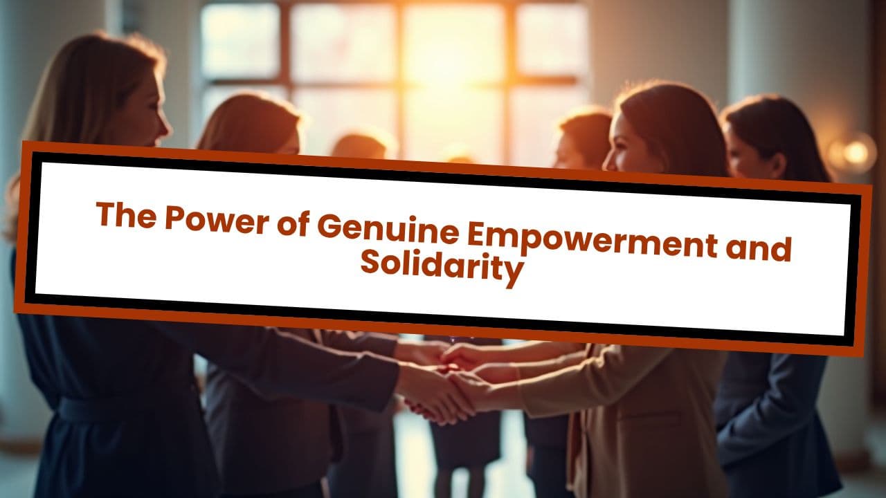 The Power of Genuine Empowerment and Solidarity