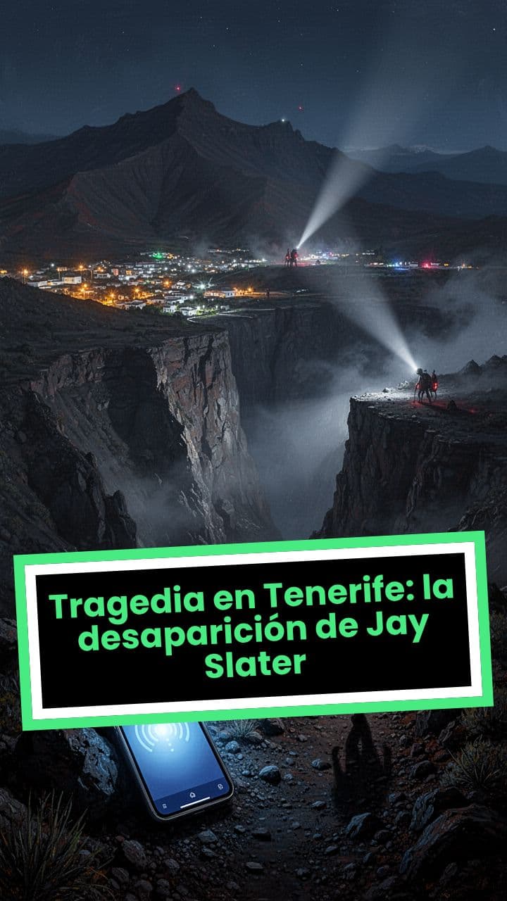 Tragedia en Tenerife: la desaparición de Jay Slater