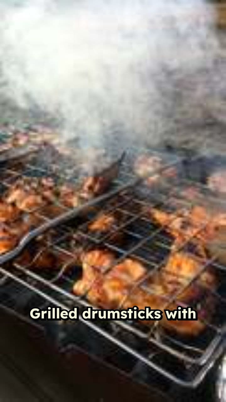 Grilled Drumsticks: A Sensory Experience