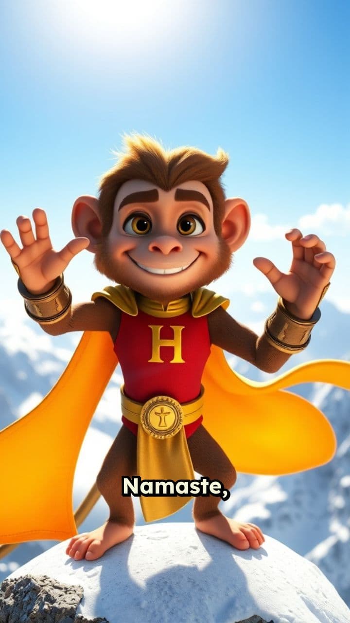 A Message from Hanuman to Vikranth