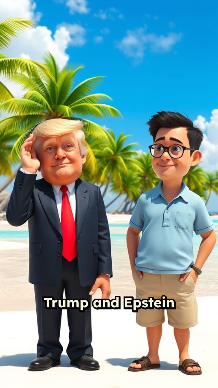 Trump and Epstein's Island Adventure