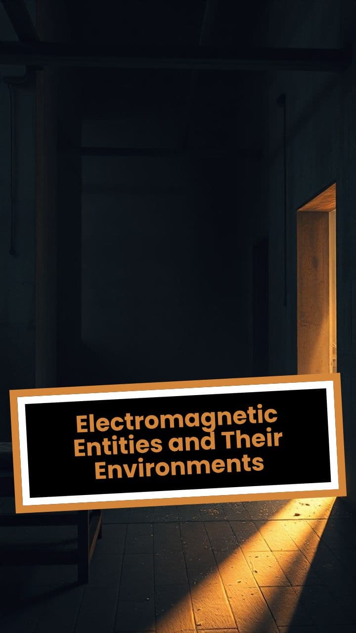 Electromagnetic Entities and Their Environments