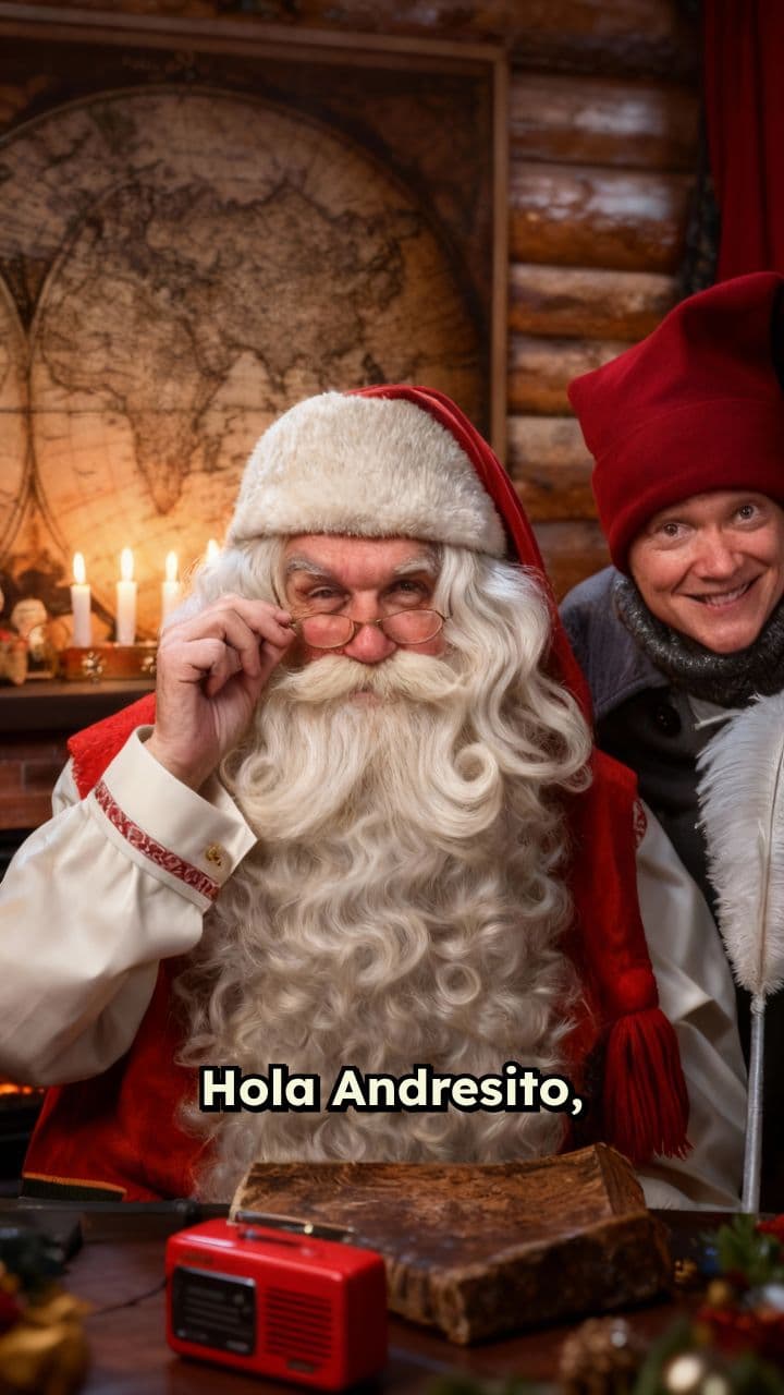 El Mensaje de Santa a Andresito