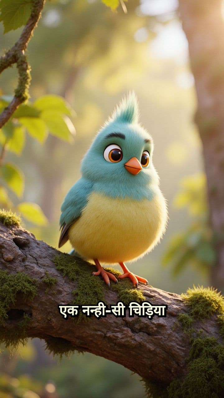 A Little Bird’s Determination