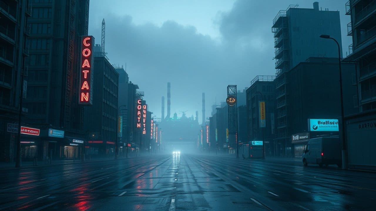 Énergie Électronique Sombre et Futuriste