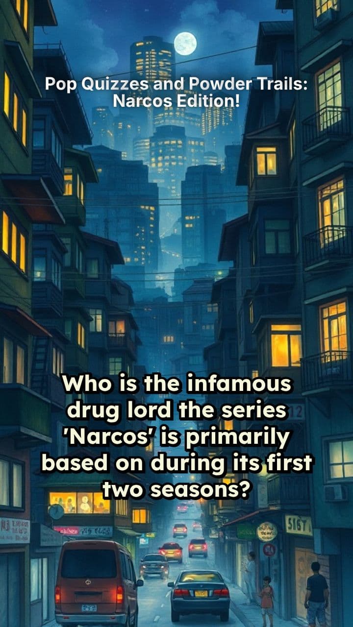 Pop Quizzes and Powder Trails: Narcos Edition!