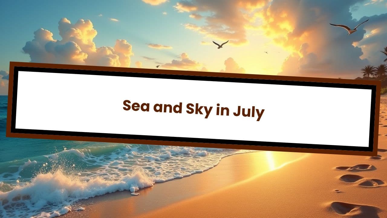 Sea and Sky in July