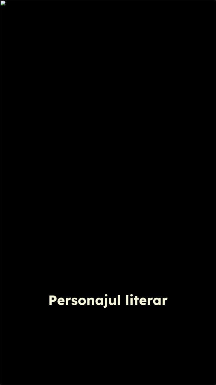 Personajul literar și caracterizarea sa