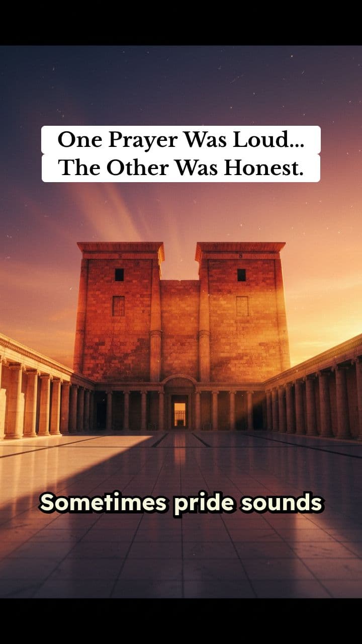 One Prayer Was Loud... The Other Was Honest.
