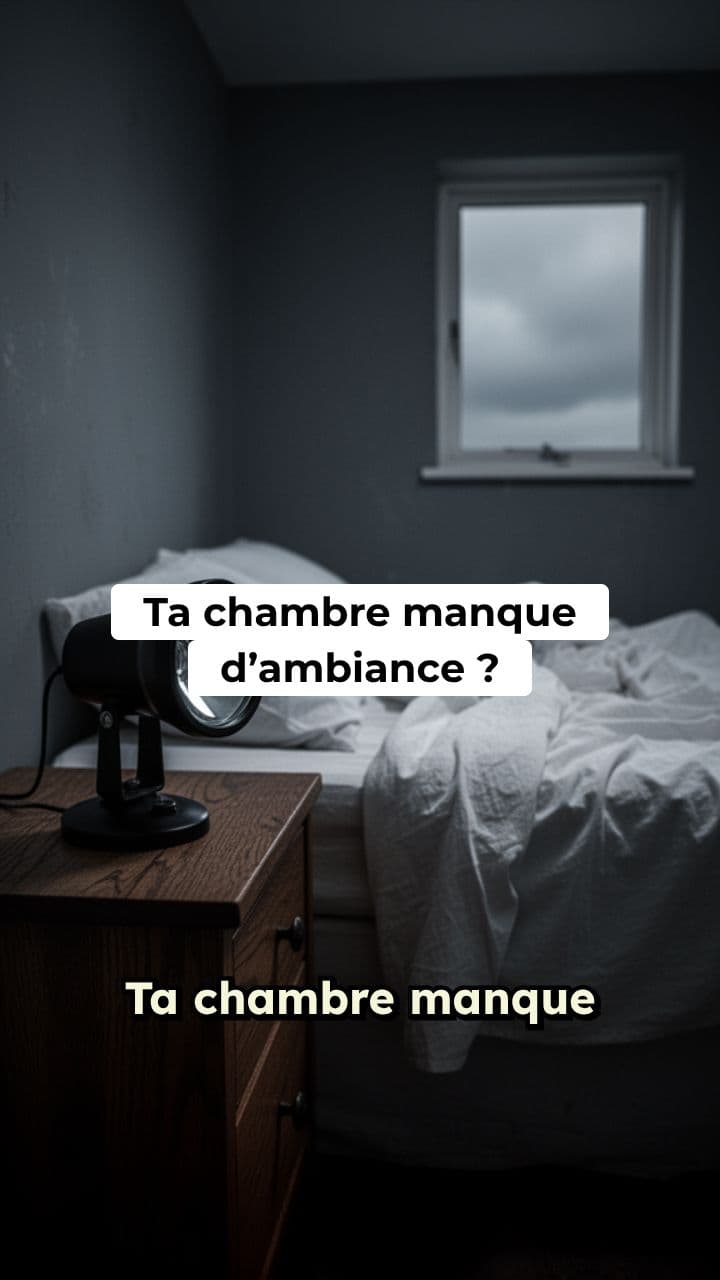 Sunset Lamp Advertisement - Aesthetic Vibes