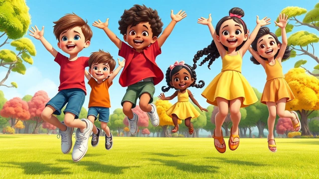 Sărim și ne jucăm!