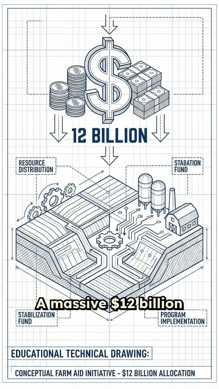 $12 Billion Farm Aid Initiative Announced