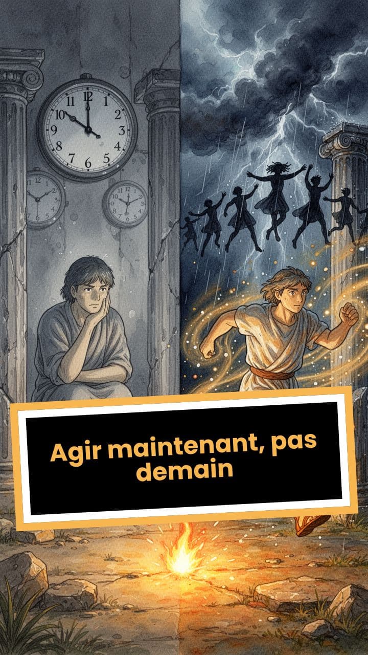 Agir maintenant, pas demain