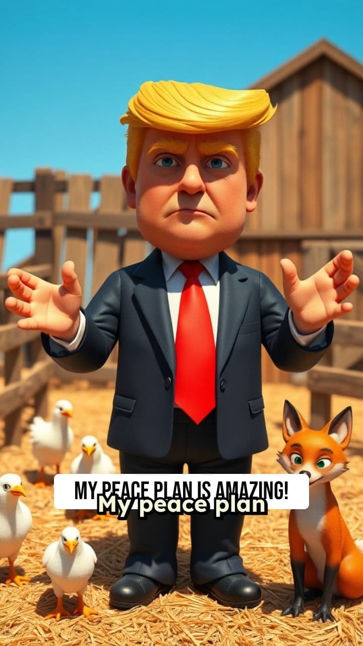 Trump's Claymation Peace Plan