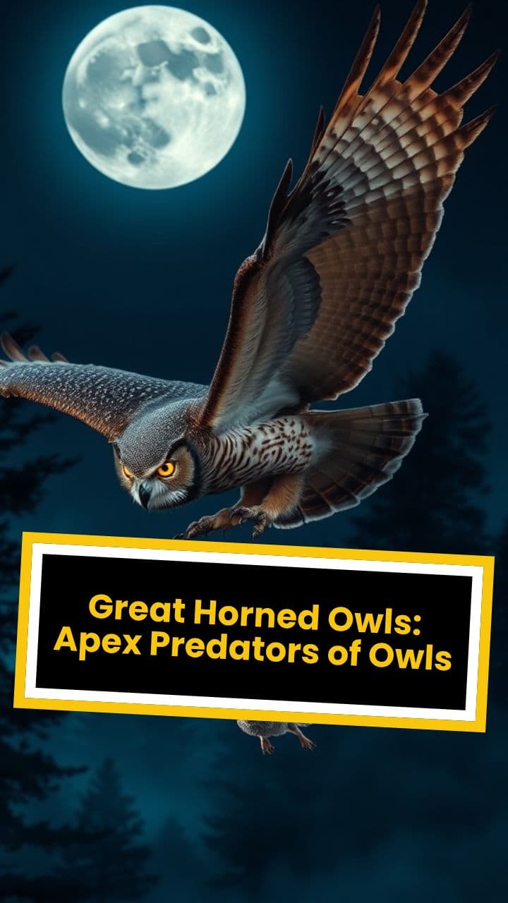 Great Horned Owls: Apex Predators of Owls