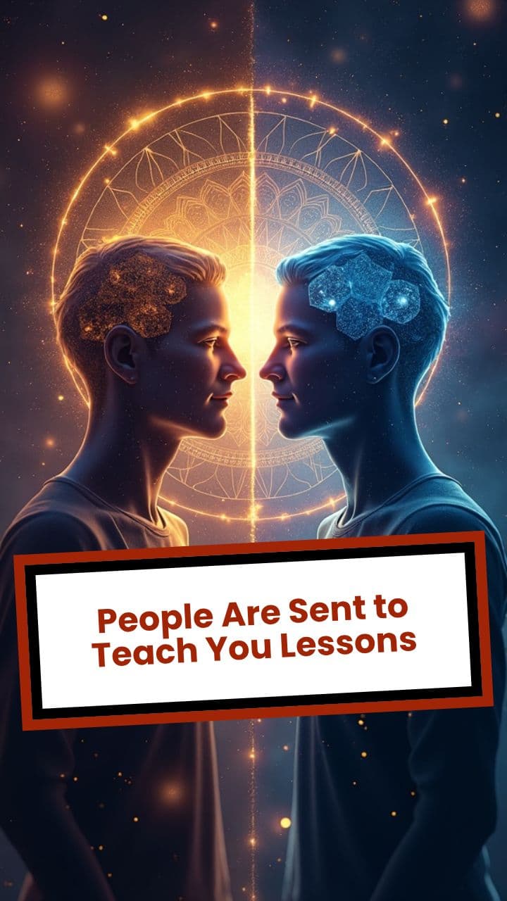 People Are Sent to Teach You Lessons
