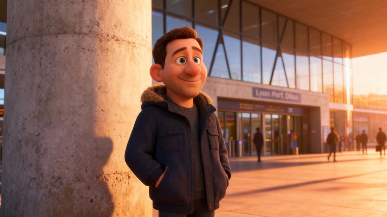 #8009 A Golden Afternoon in Lyon