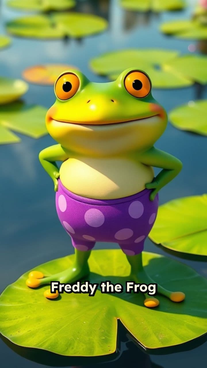 Freddy the Fashionable Frog