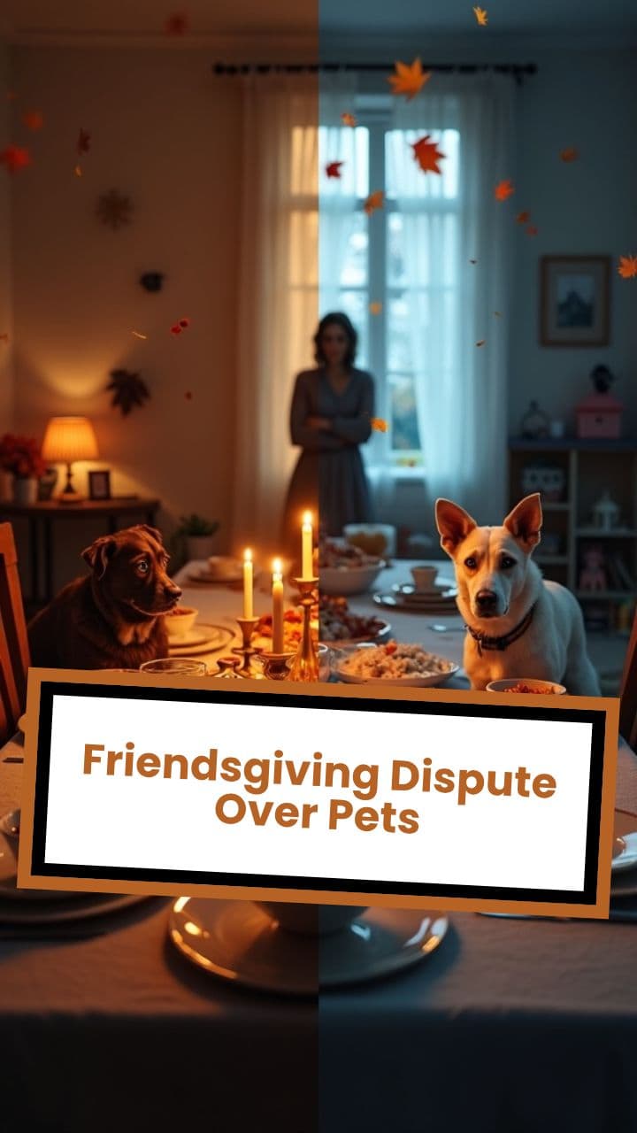 Friendsgiving Dispute Over Pets
