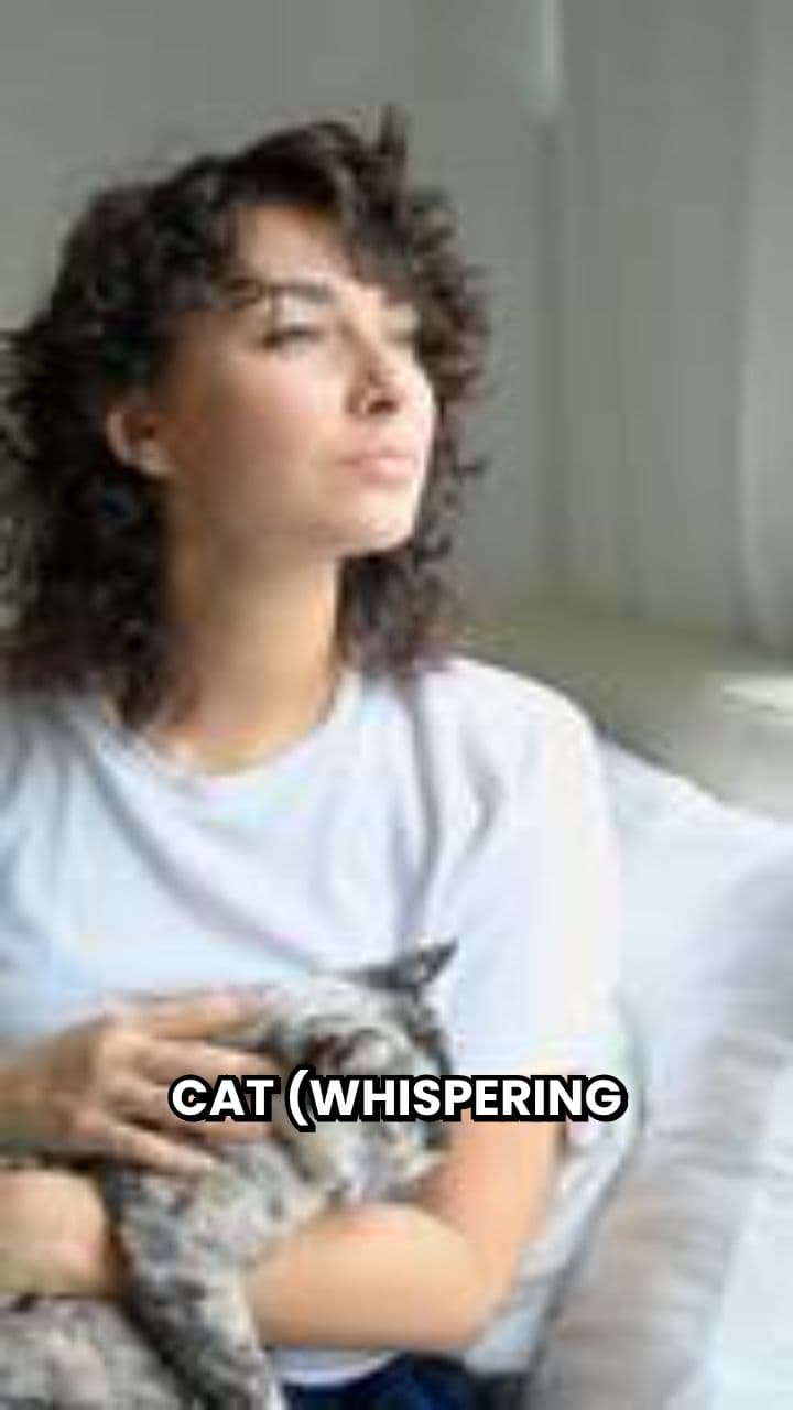 Katė ir aromaterapijos difuzorius