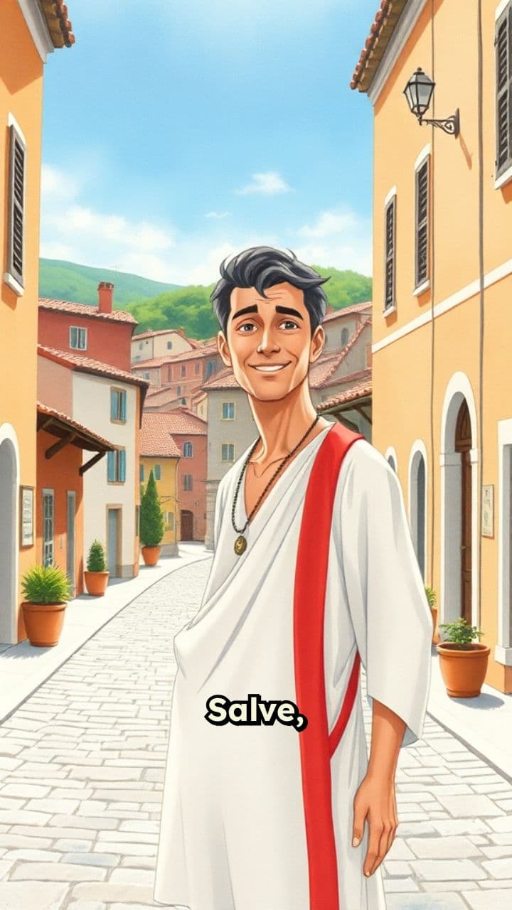 Marcus and the Colosseum