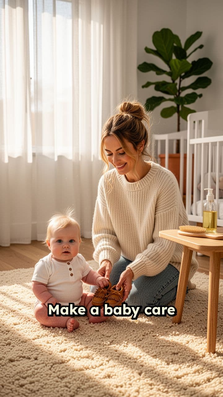 Baby Care and Shoes Video