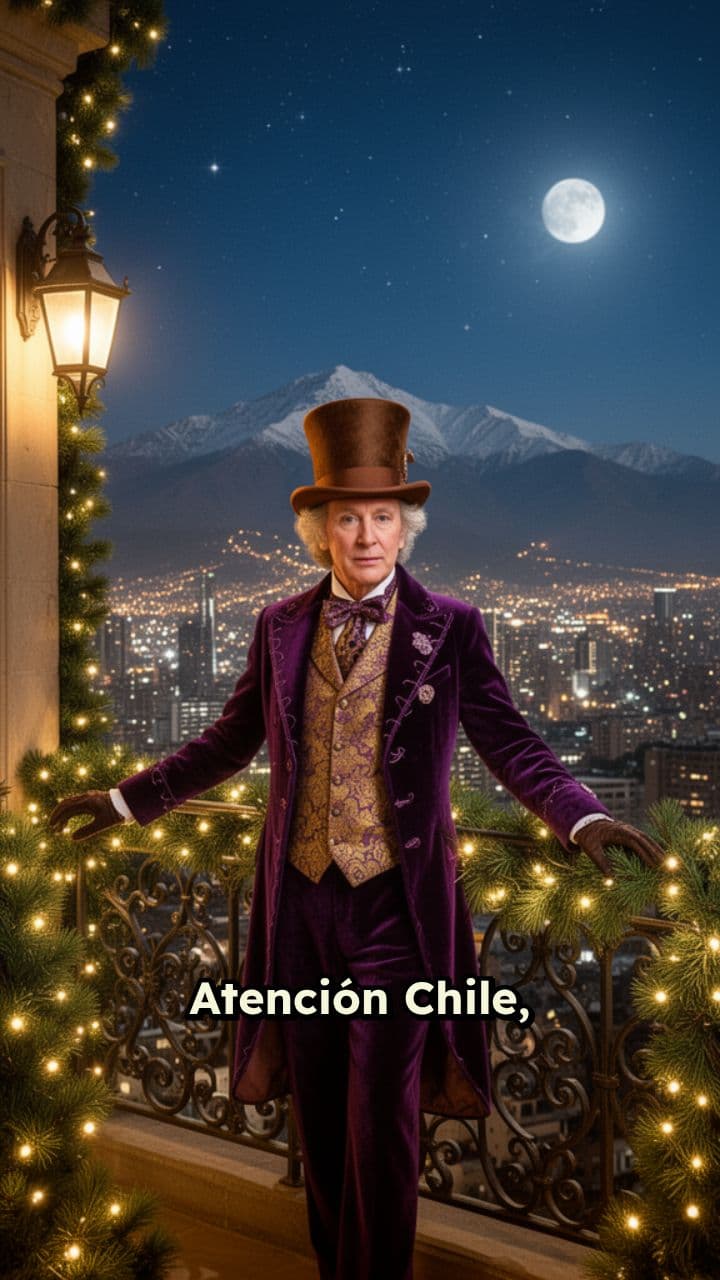 Willy Wonka en TVN esta Nochebuena