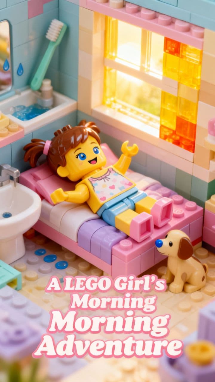A LEGO Girl’s Morning Adventure