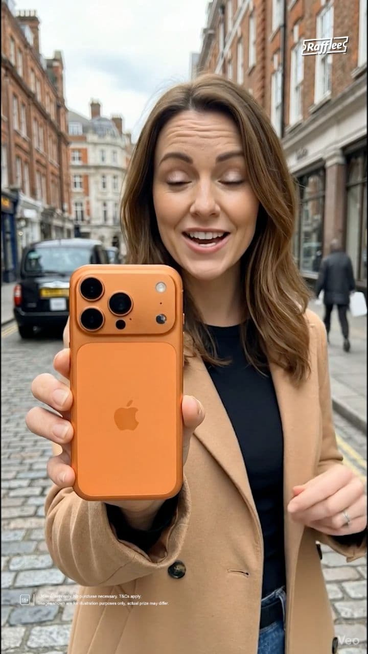 Win an iPhone 17 Pro for 49p