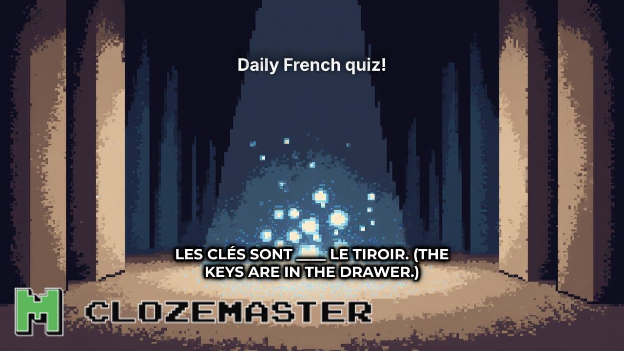 Daily French quiz!