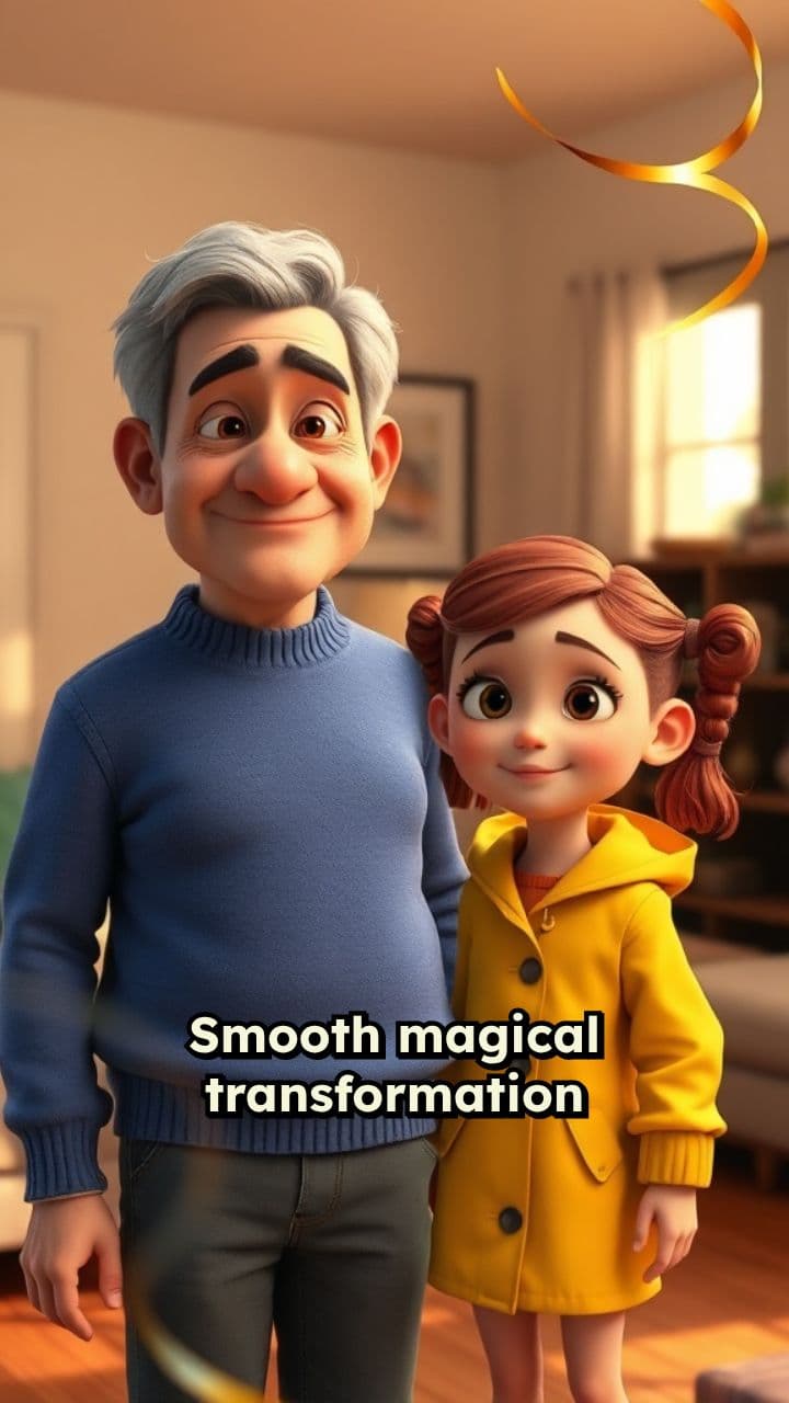 Cinematic Cartoon Transformation